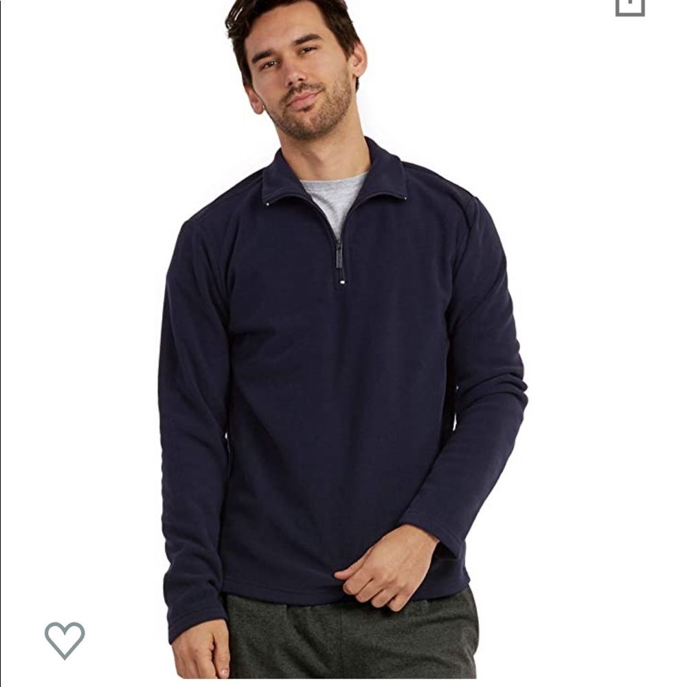 ET TU 1/4 Zip Polar Fleece Pullover Sweatshirt